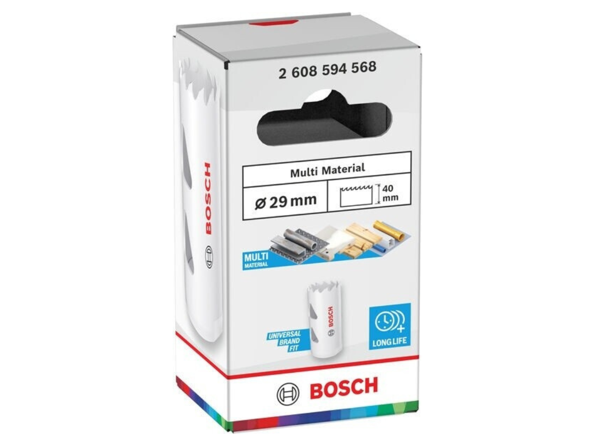 Bosch 2608594568 Multi Material Threaded Hole Saw 29 x 40mm