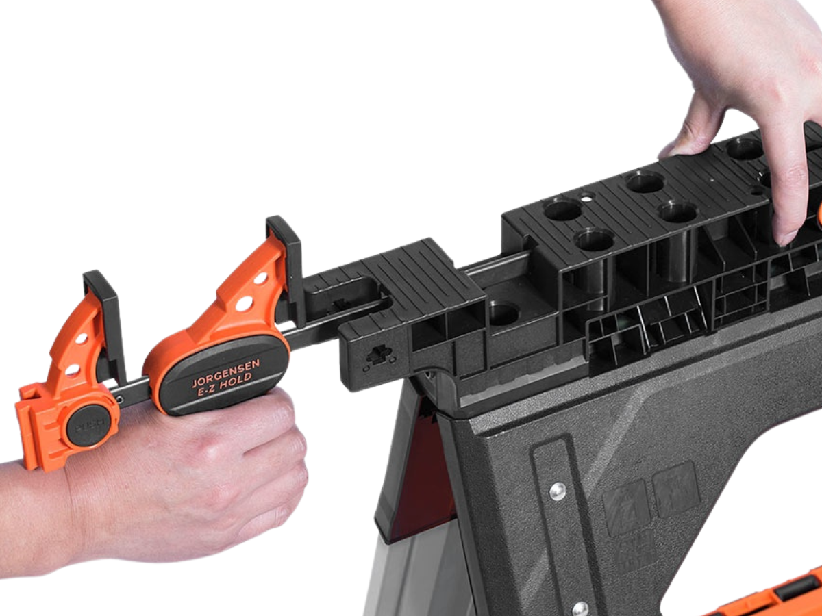 Pony Jorgensen 60400 Clamping Sawhorse Set 32″ 1,200lb (2 Piece)