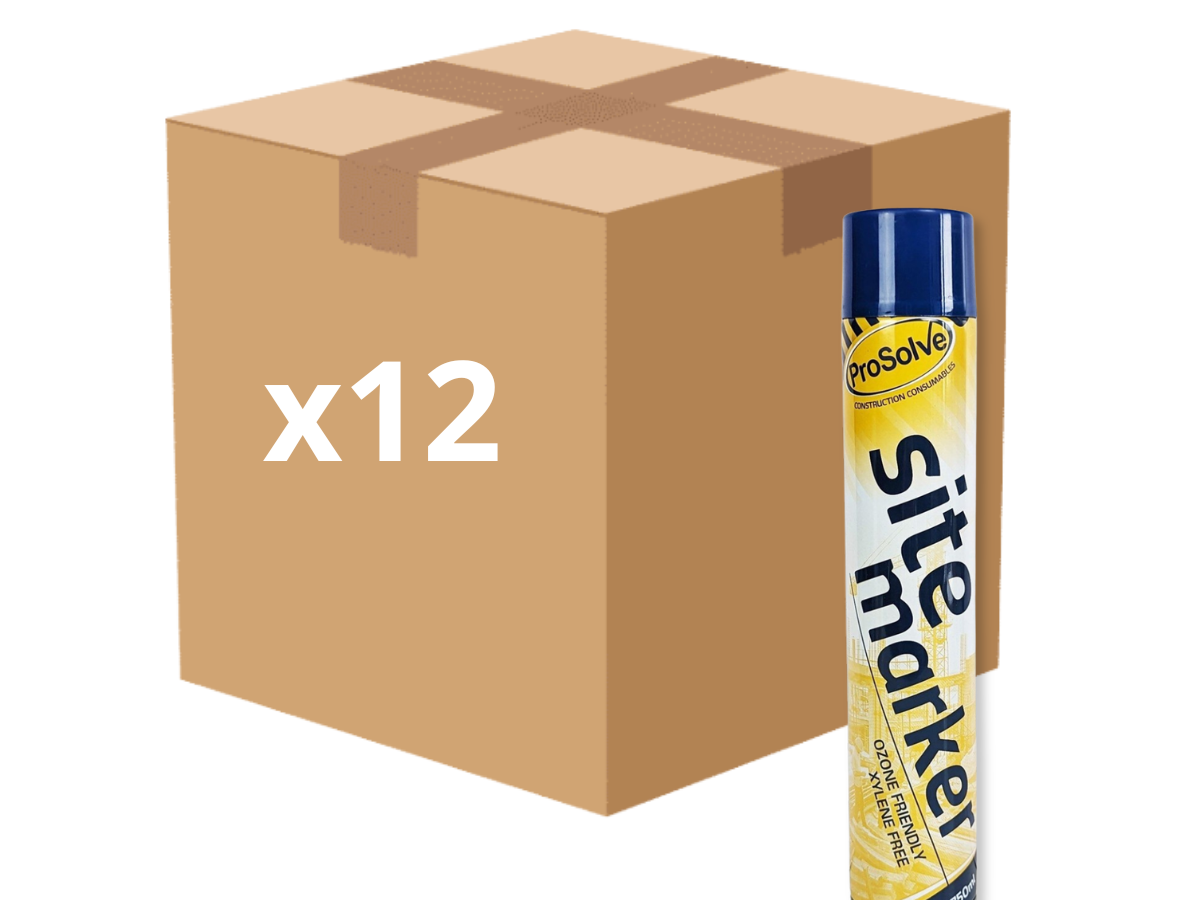 ProSolve PVSMB7A Sitemarker Line Marking Paint Blue 750ml (Box of 12)