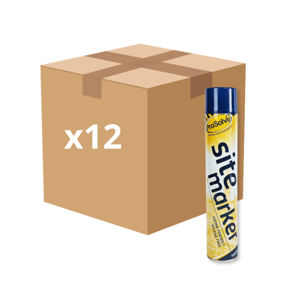 ProSolve PVSMB7A Sitemarker Line Marking Paint Blue 750ml (Box of 12)