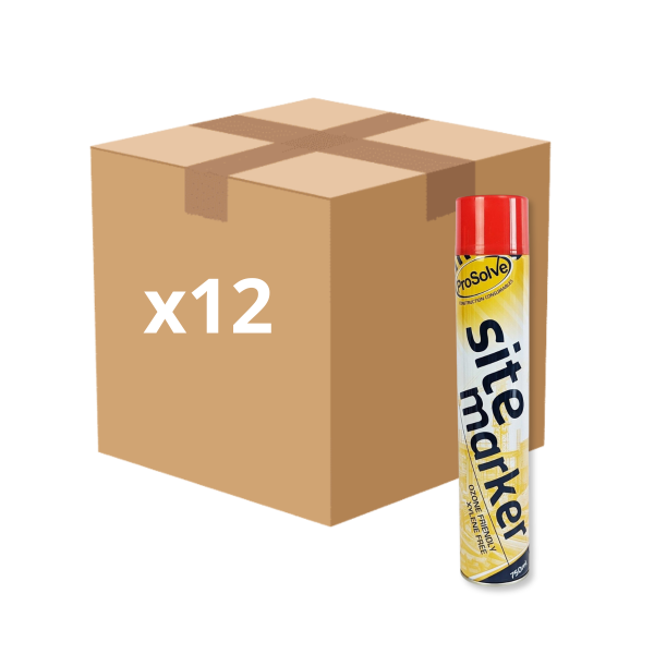 ProSolve PVSMR7A Sitemarker Line Marking Paint Red 750ml (Box of 12)