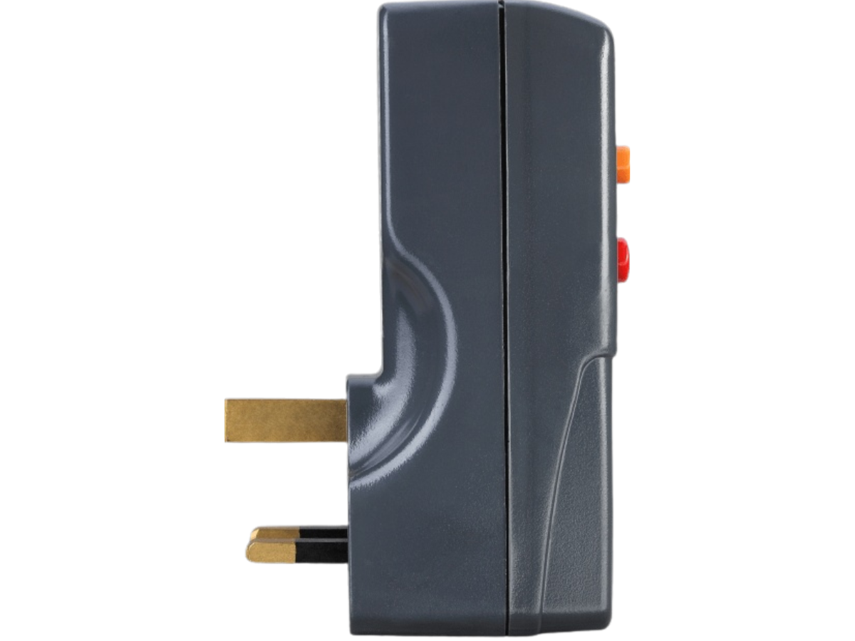 Masterplug ARCDKG-MP 13A RCD Safety Adaptor Grey