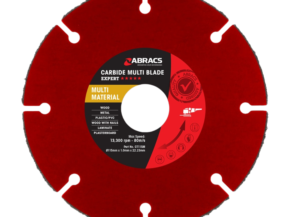 Abracs CT115M Expert Carbide Multi-Cut Blade 115mm