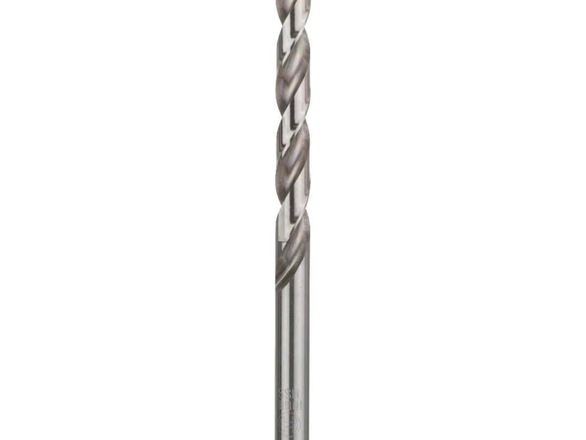 Bosch 2608577660 PRO HSS-G Ground Twist Drill Bit for Metal 10 x 87 x 133mm (Pack of 2)