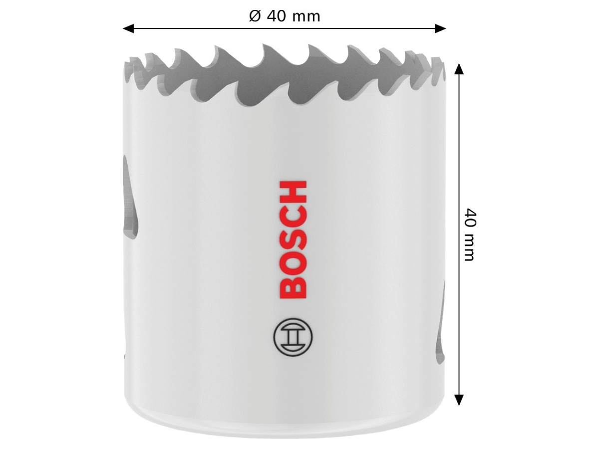 Bosch 2608594575 Multi Material Threaded Hole Saw 40 x 40mm