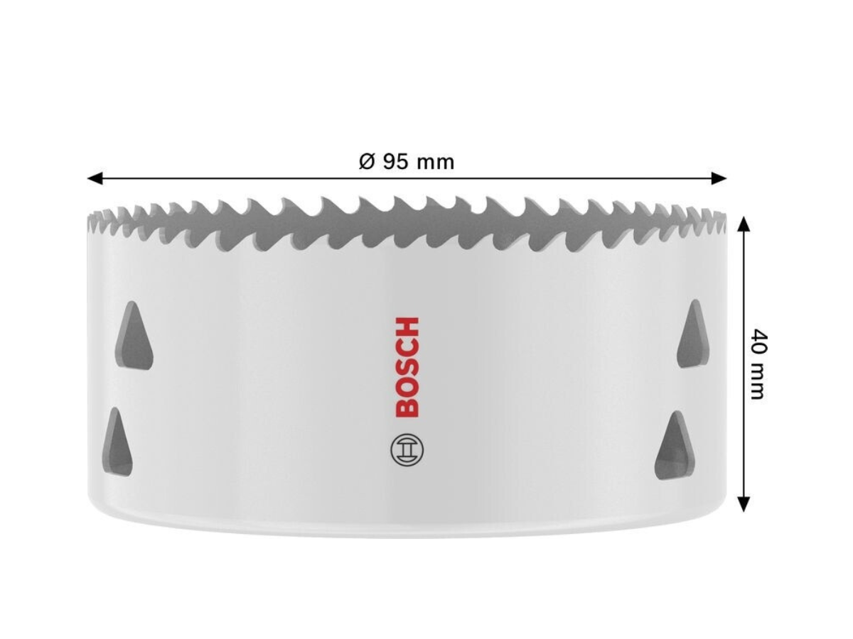 Bosch 2608594600 Multi Material Threaded Hole Saw 95 x 40mm