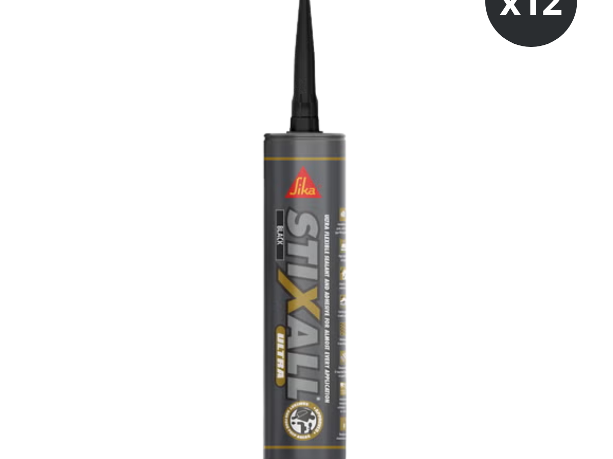 Sika 894981 Stixall Ultra Adhesive & Sealant 300ml Black (Box of 12)