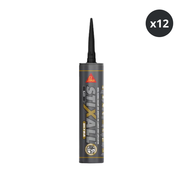 Sika 894981 Stixall Ultra Adhesive & Sealant 300ml Black (Box of 12)