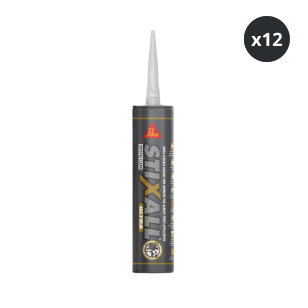 Sika 894816 Stixall Ultra Adhesive & Sealant 300ml Crystal Clear (Box of 12)