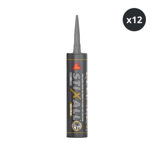 Sika 894797 Stixall Ultra Adhesive & Sealant 300ml Grey (Box of 12)
