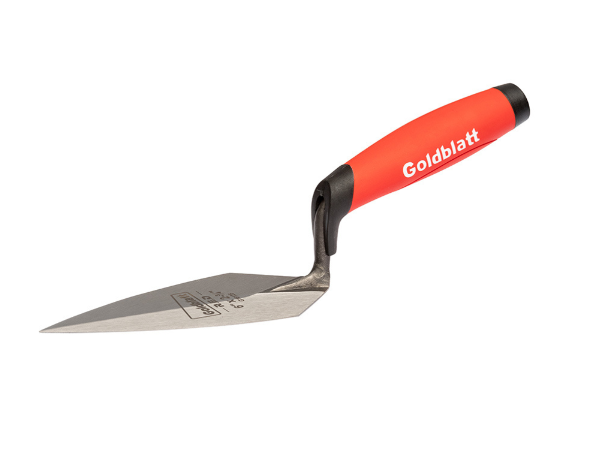 Goldblatt G16125 RED Pointing Trowel 6 x 2 3/4in