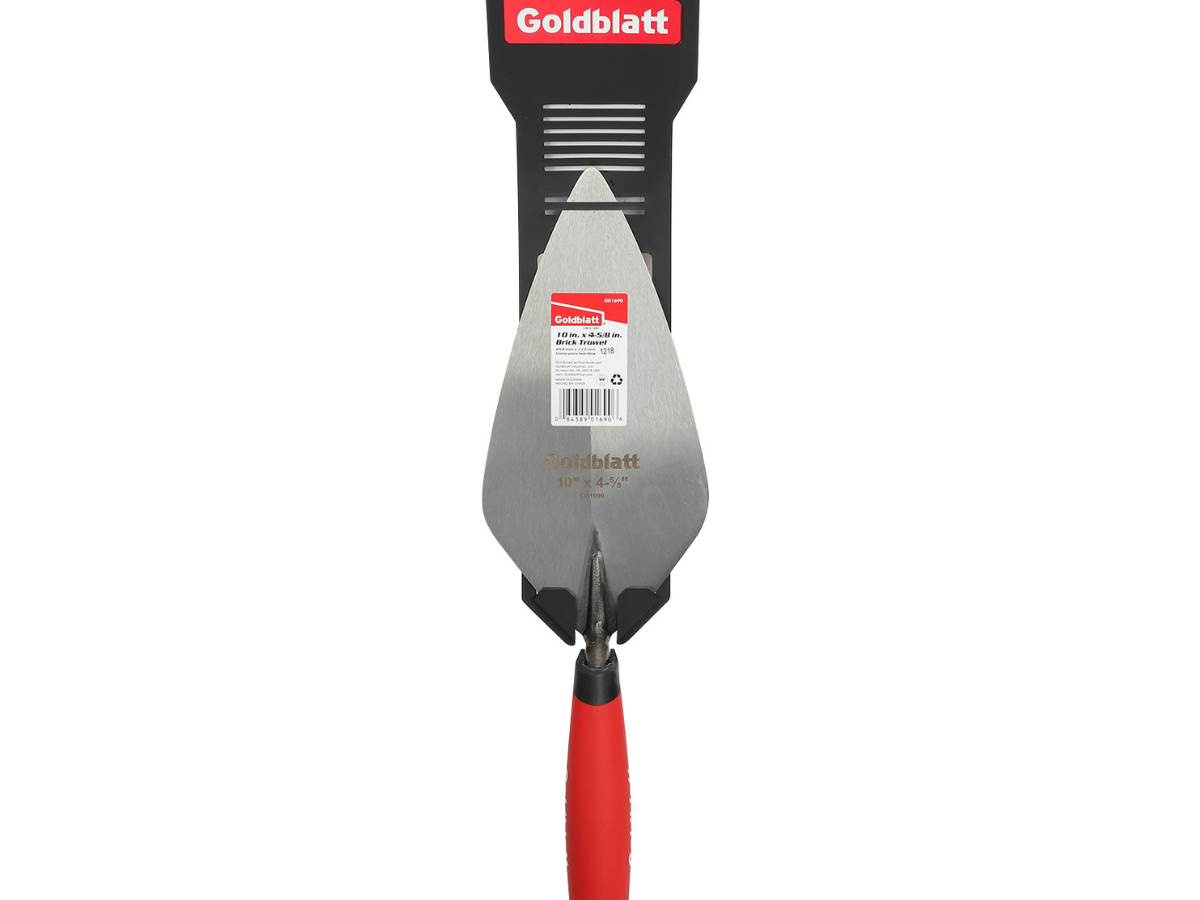 Goldblatt G01690 London Brick Trowel 10 x 4 5/8in