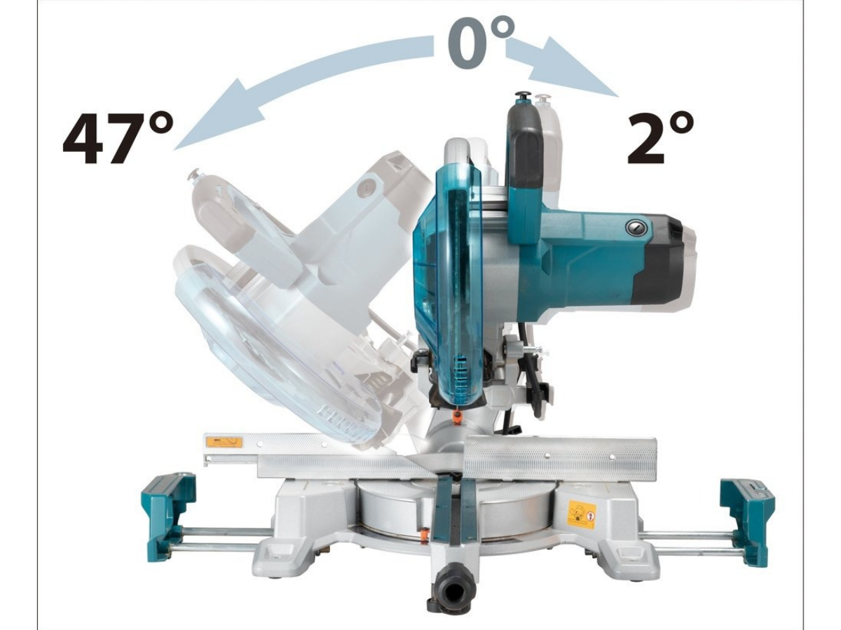 Makita LS1110F/2 1450W Slide Compound Mitre Saw 260mm (240V)