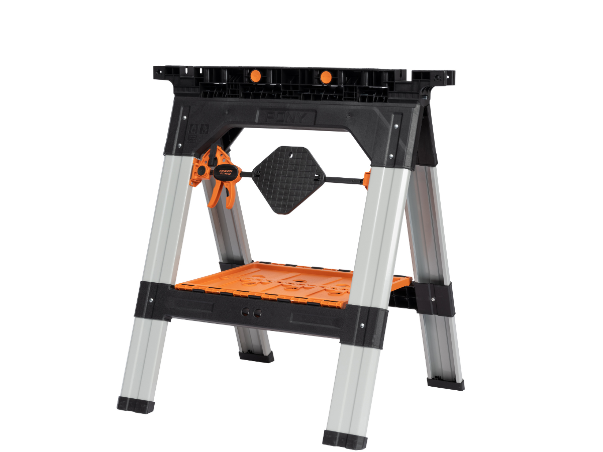 Pony Jorgensen 60400 Clamping Sawhorse Set 32″ 1,200lb (2 Piece)