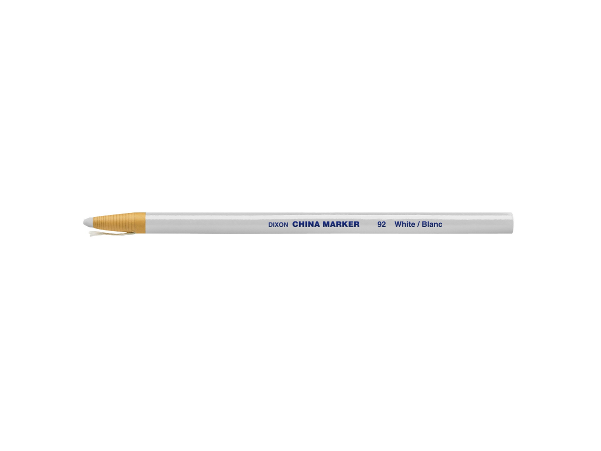 Lyra L163301 Dixon China Marker White 170mm (Box of 12)
